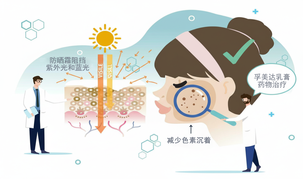 黄褐斑治疗时必须用什么样的防晒霜？